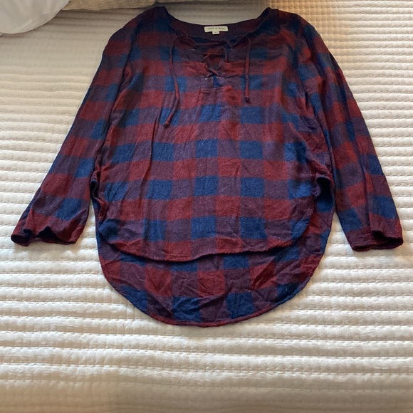 Cloth and Stone lace up long sleeve - Picture 3 of 3